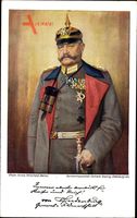Generalfeldmarschall Paul von Hindenburg, Standportrait, Uniform