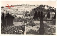 Jerusalem Israel, Prozession im Ort, Wallfahrer