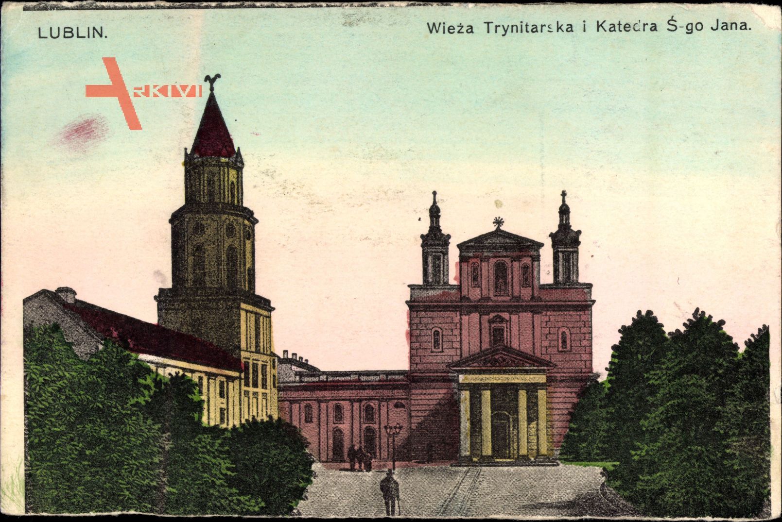 Lublin Polen, Wieza Trynitarska i Katedra Swietego Jana