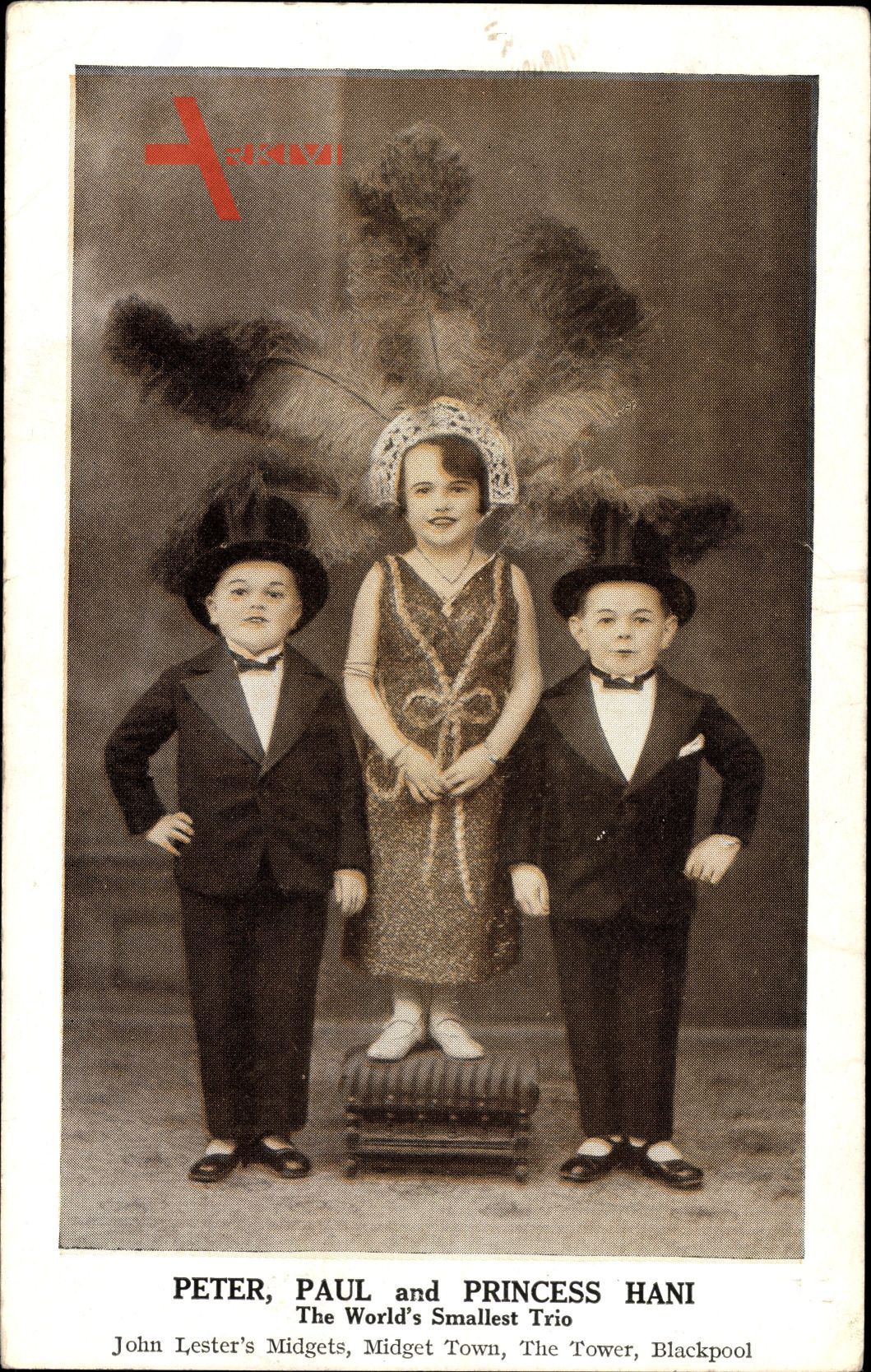 Peter, Paul and Princess Hani, The Worlds Smallest Trio, Liliputaner