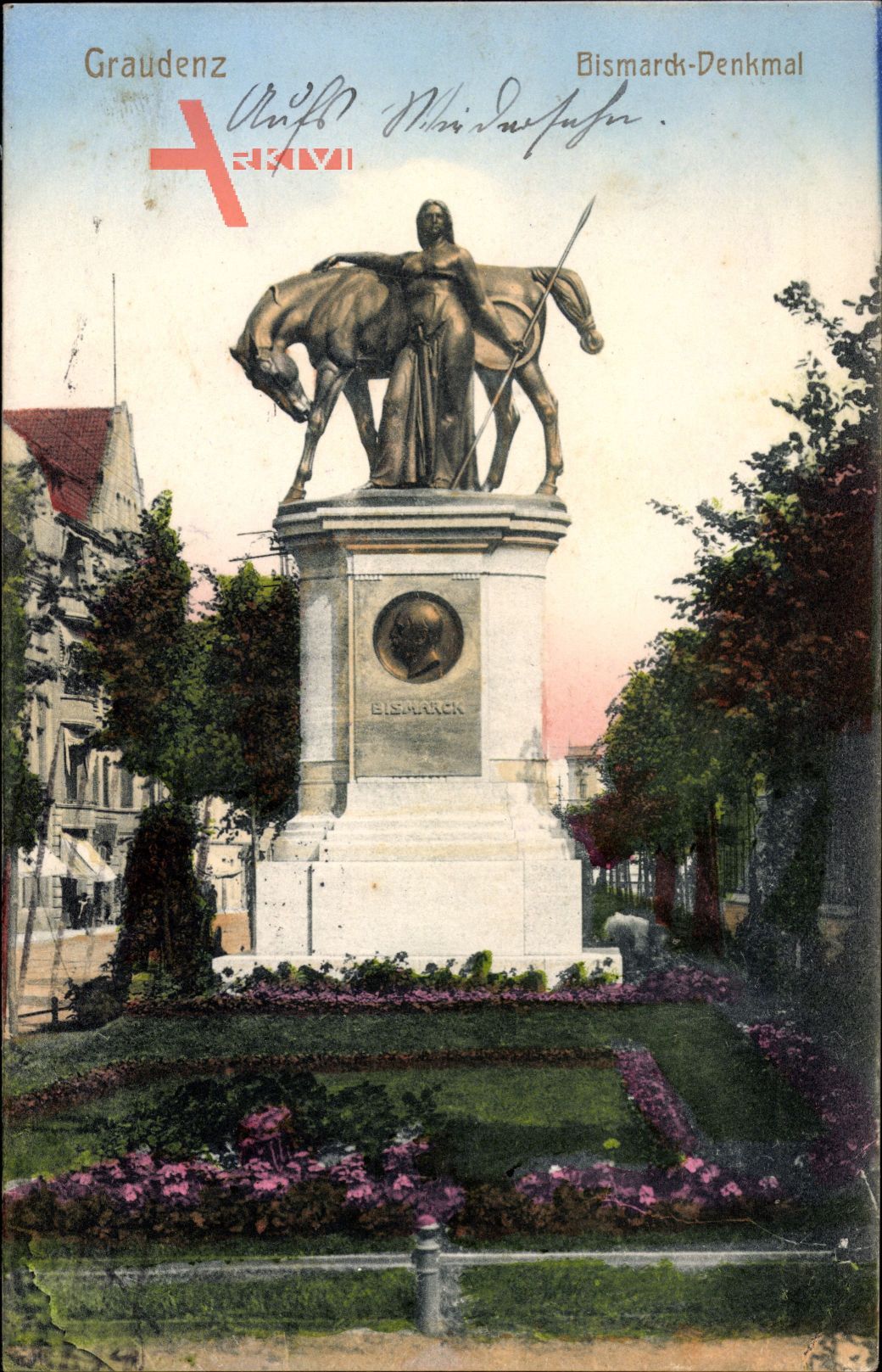 Grudziądz Graudenz Westpreußen, Bismarckdenkmal