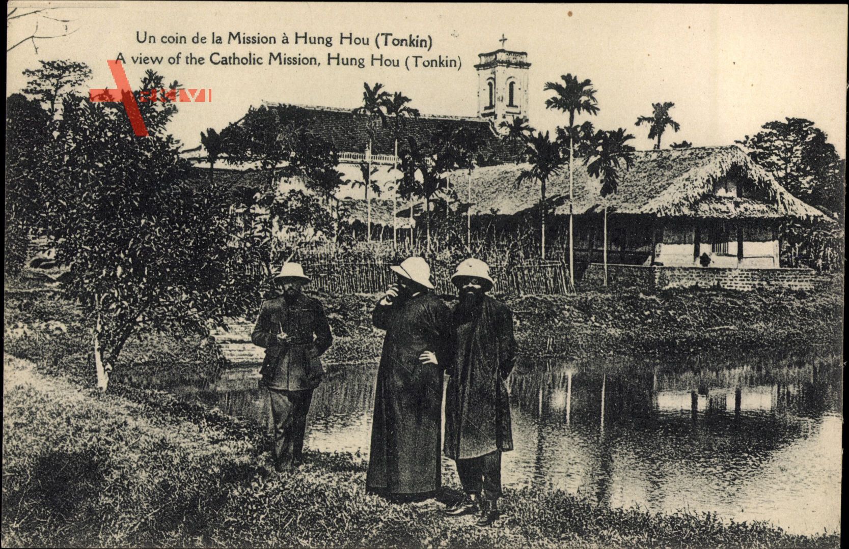 Hung Hou Tonkin Vietnam, Catholic Mission, Kath. Missionare