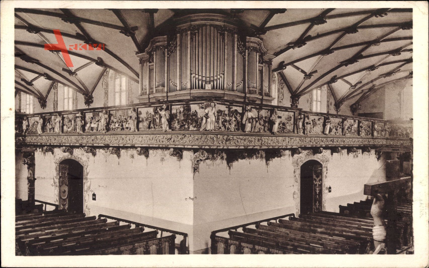 Freudenstadt im Nordschwarzwald, die Orgel in der Kirche