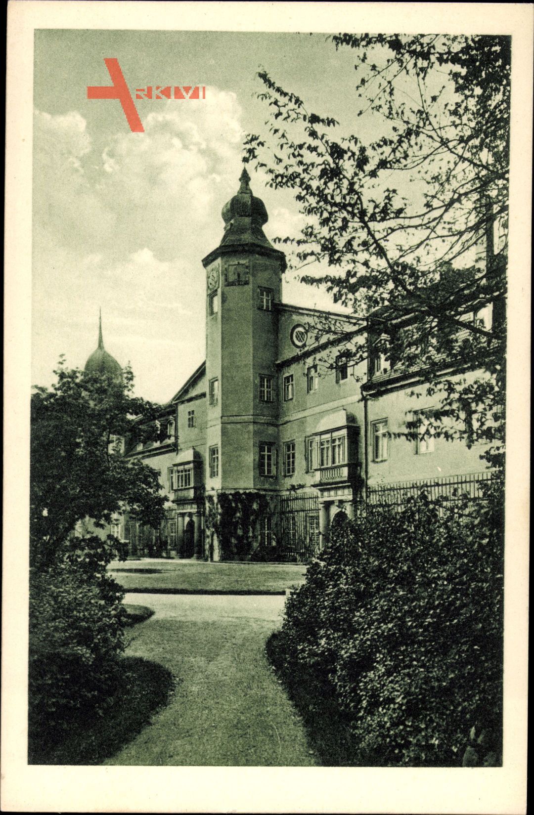 Hermsdorf Ottendorf Okrilla Kr. Bautzen, Der Turm des Schlosses