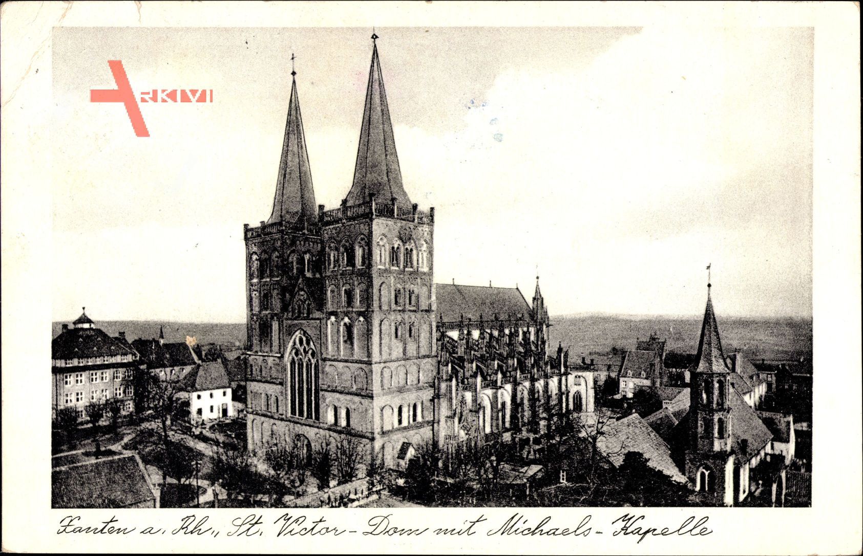 Xanten am Niederrhein, St. Victor Dom mit Michaelis Kapelle