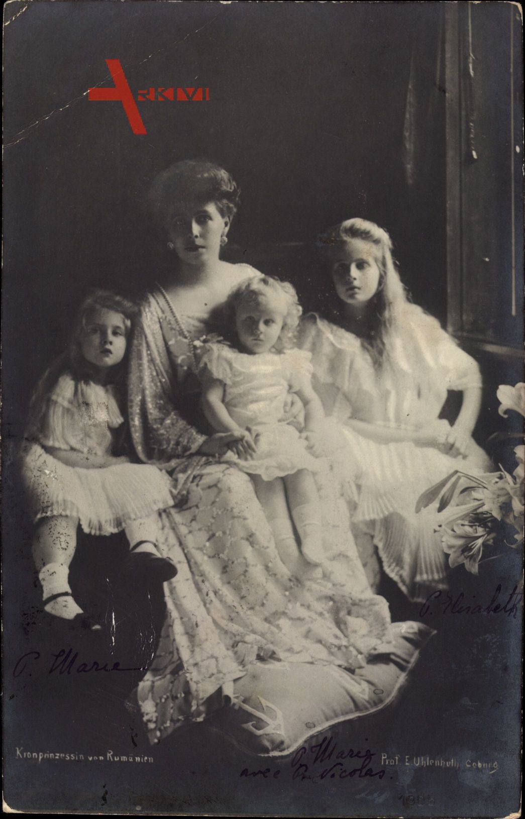Marie von Edinburgh, Kronprinzessin von Rumänien, Töchter, Sohn
