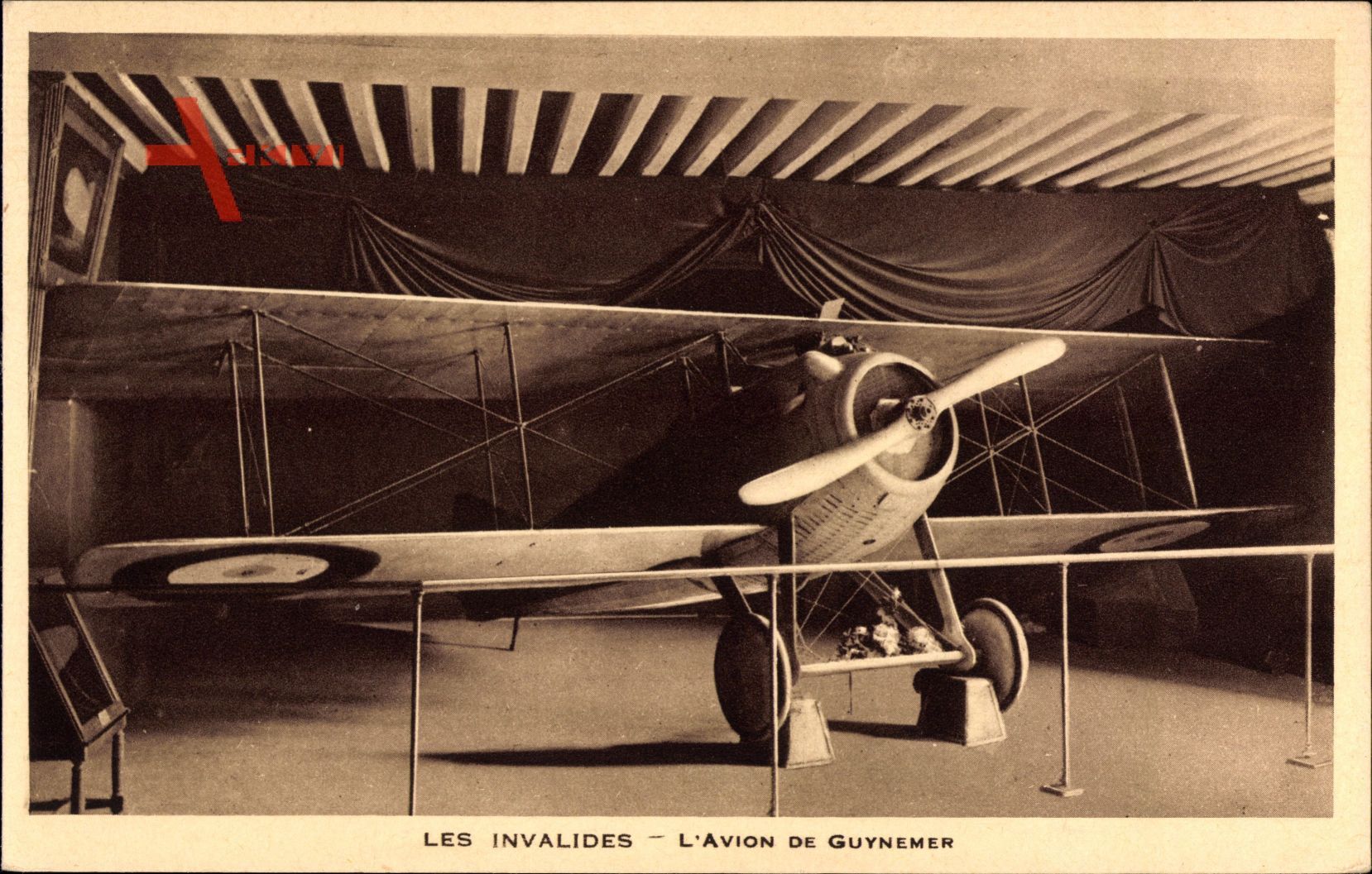 Paris, Les Invalides, LAvion de Guynemer, Französisches Kampfflugzeug