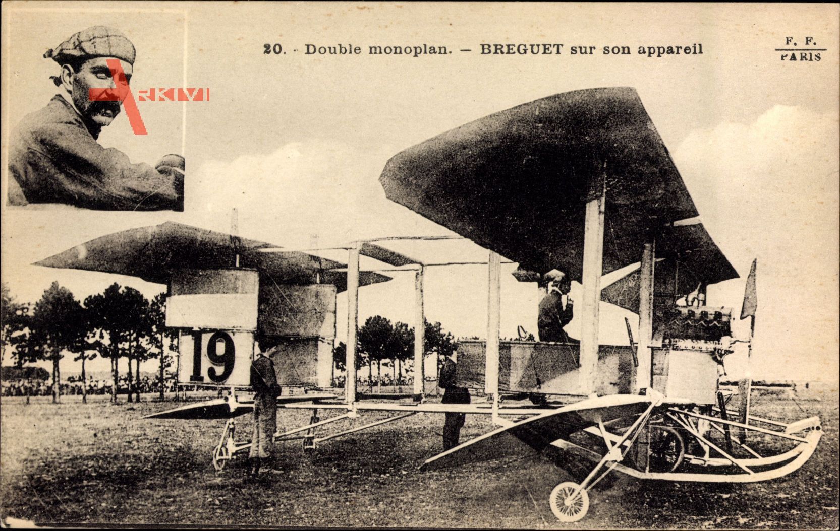 Double monoplan, Breguet sur son appareil, Biplan