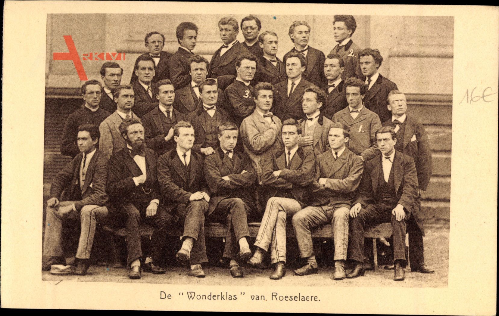 Roeselaere Westflandern,De Wonderklas,C. Lievens,A. Rodenbach,H. Verriest
