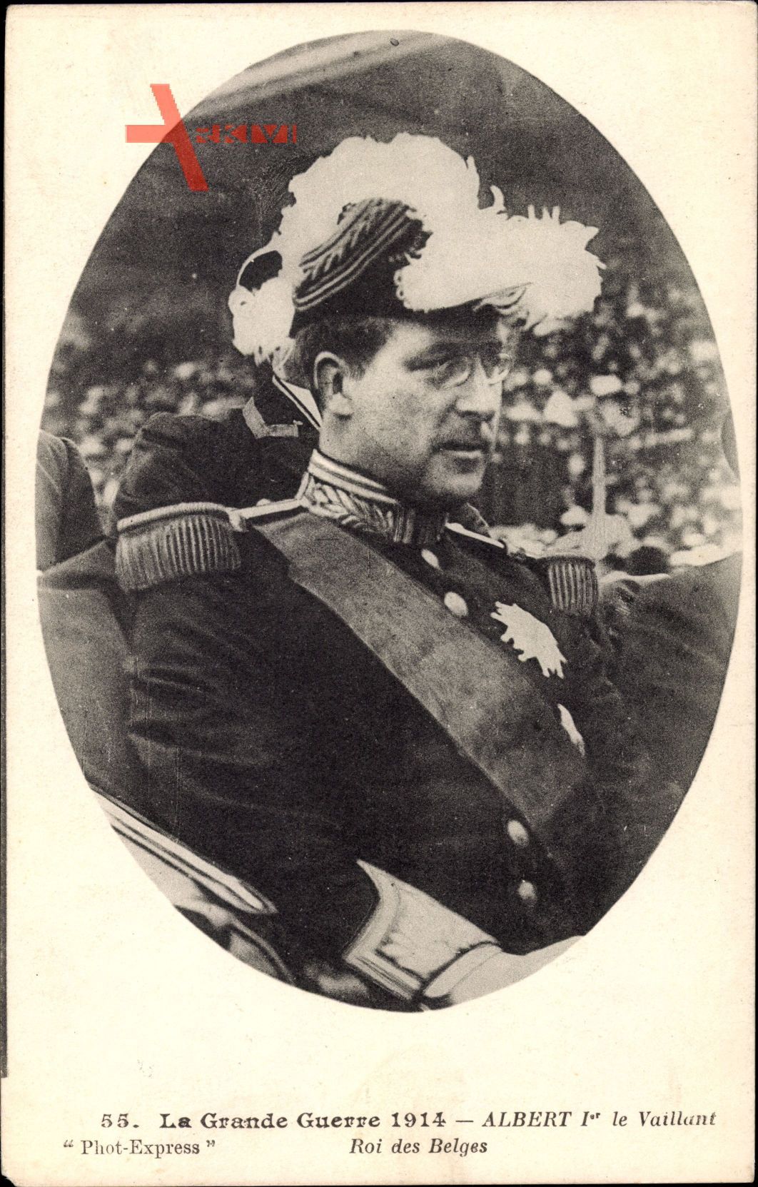 Passepartout König Albert I. von Belgien, Le Vaillant, Roi des Belges