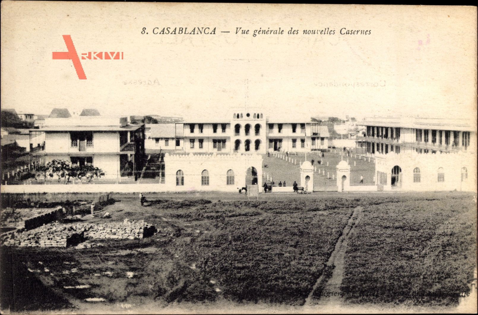 Casablanca Marokko, Vue generale des nouvelles Casernes