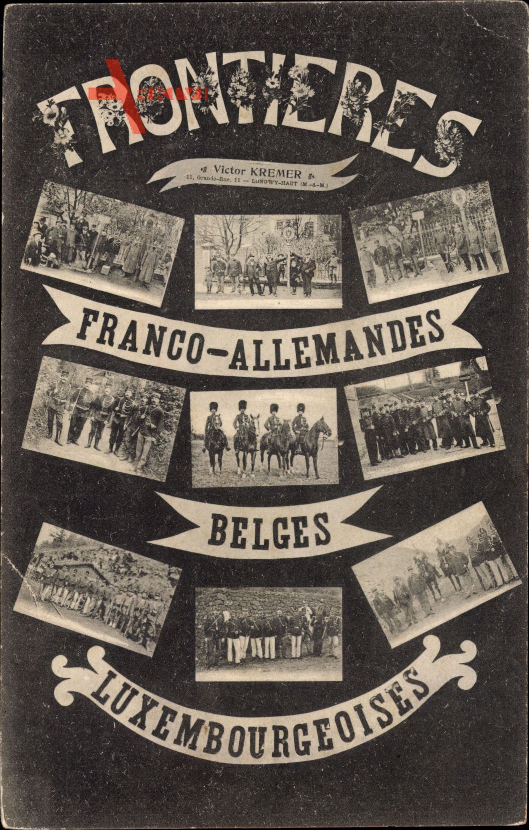 Frontières Franco Allemandes, Belges et Luxembourgeoises