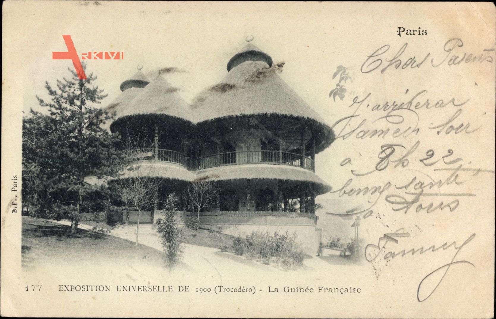 Paris, Weltausstellung 1900, La Guinée Francaise, Exposition Universelle
