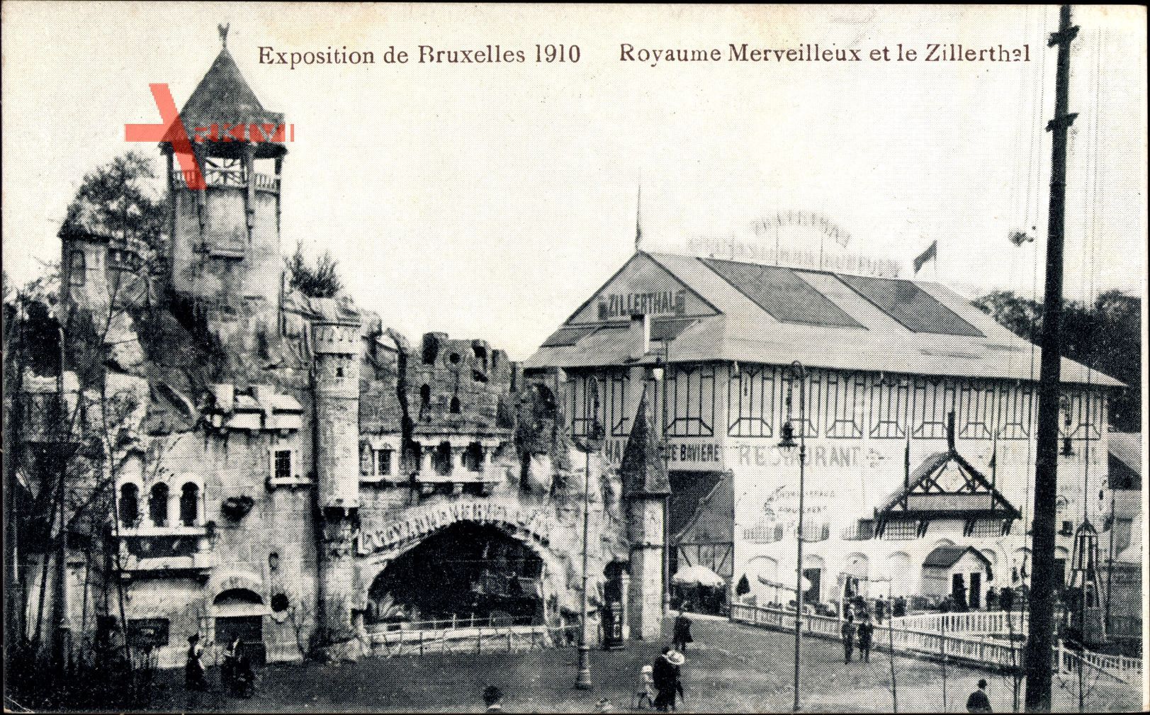 Brüssel, Expo Weltausstellung 1910, Royaume Merveilleux et le Zillerthal