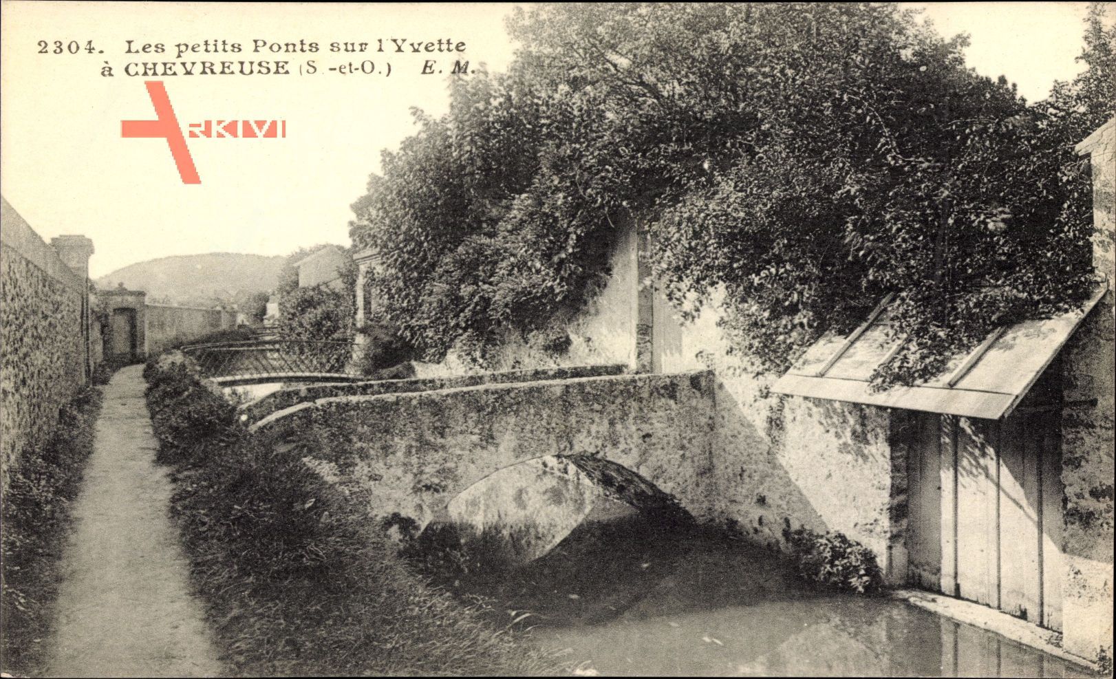 Chevreuse Seine et Oise Yvelines, Les petits Ponts sur l'Yvette, Brücke