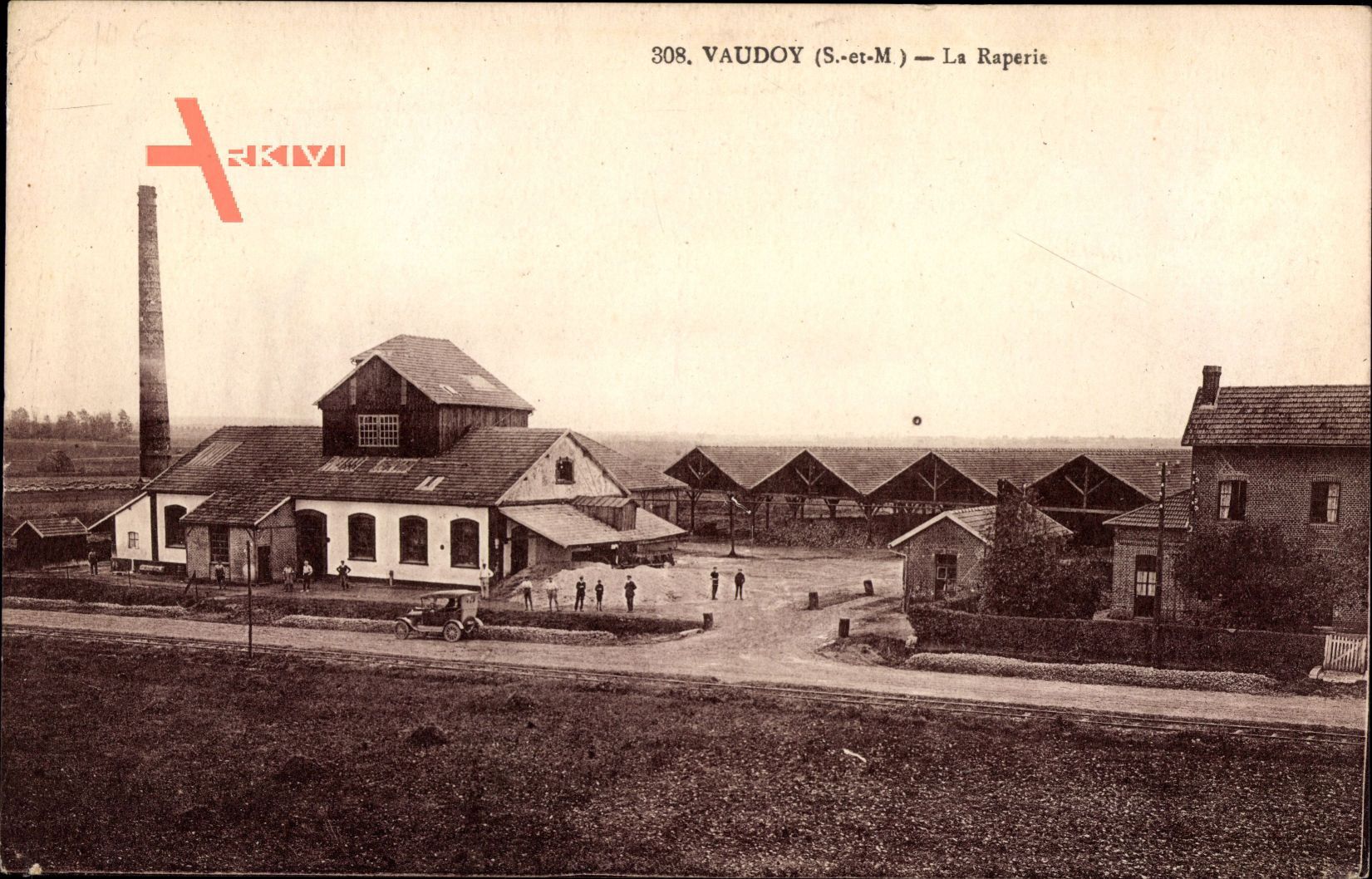 Vaudoy Seine et Marne, La Râperie, Fabrique de Sucre, Zuckerfabrik