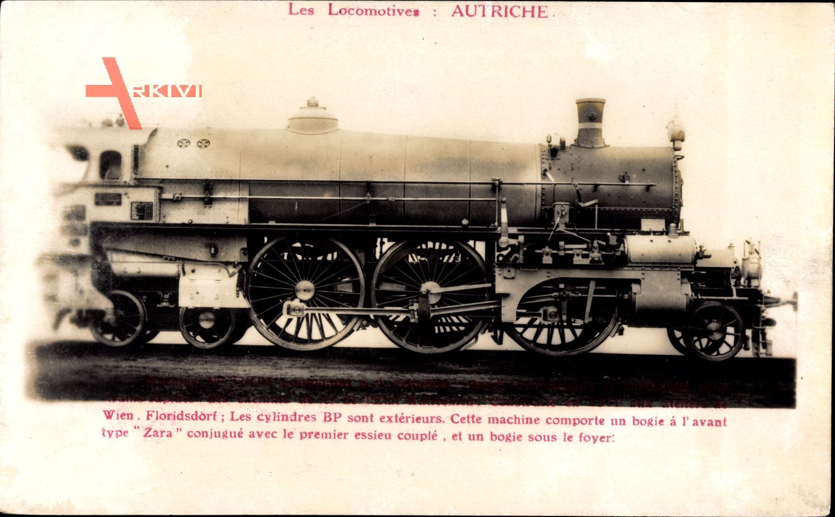 Österreichische Eisenbahn, Locomotive, Wien Florisdorf, Dampflok