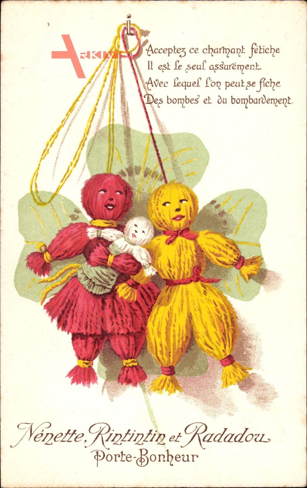 Nénette et Rintintin et Radadou, Porte Bonheur, Puppen, Klee