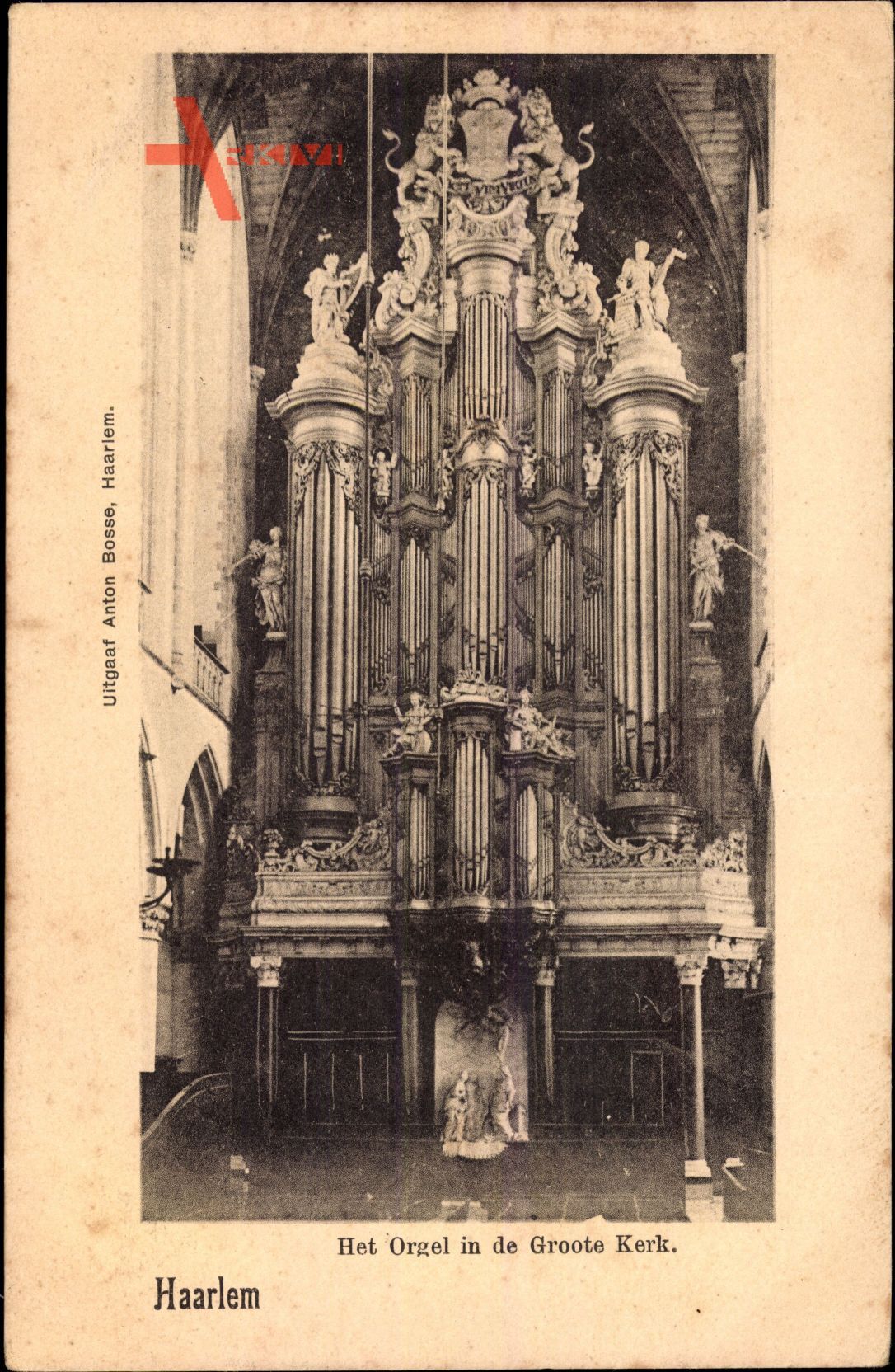 Haarlem Nordholland Niederlande, Het Orgel in de Groote Kerk