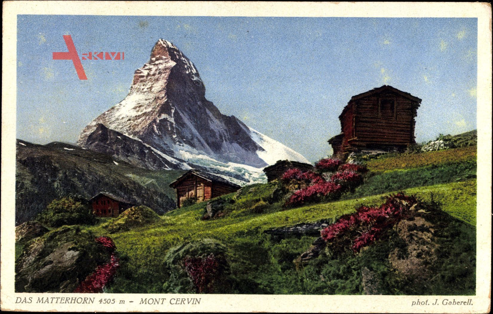 Das Matterhorn, Mont Cervin, Alpen, Ost und Nordwand