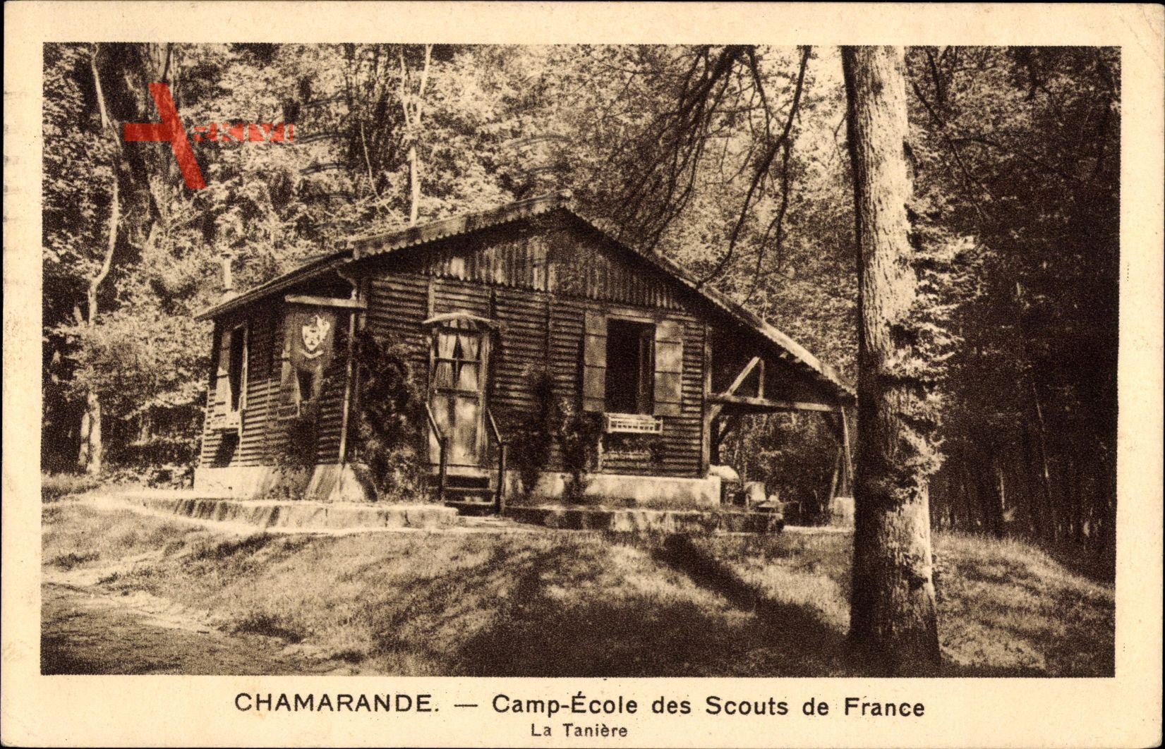 Chamarande, Camp École des Scouts de France, Pfadfinder, La Tanière
