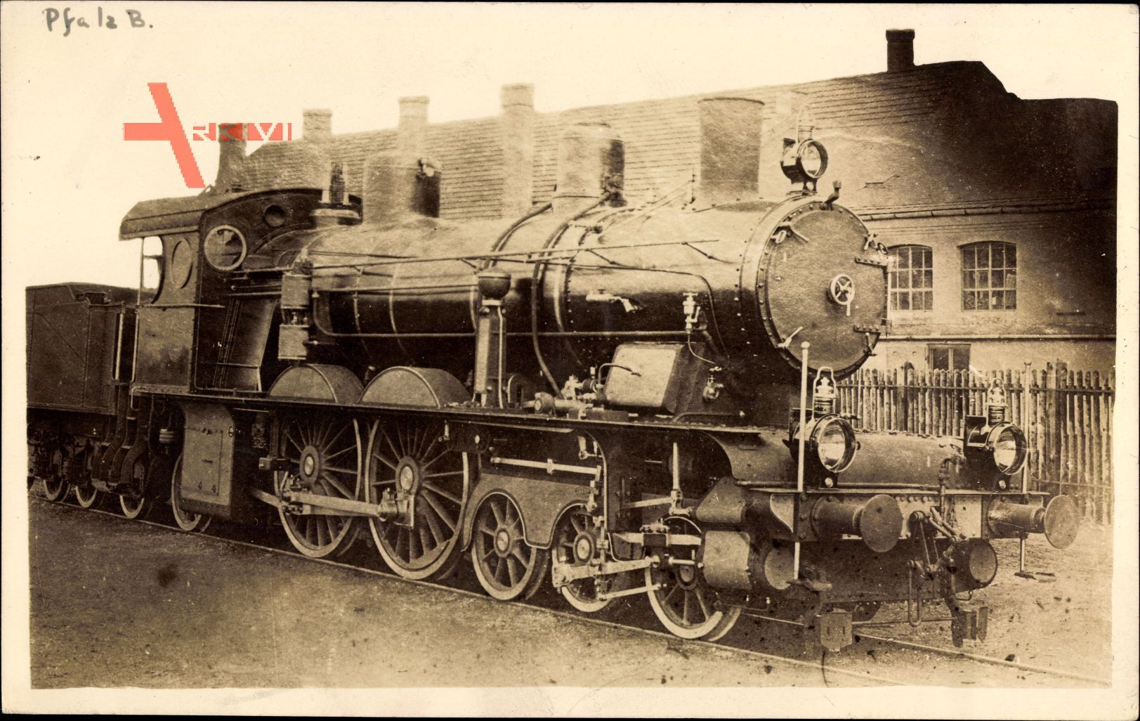 Deutsche Eisenbahn, Lokomotive, Pfalz B, 3B1
