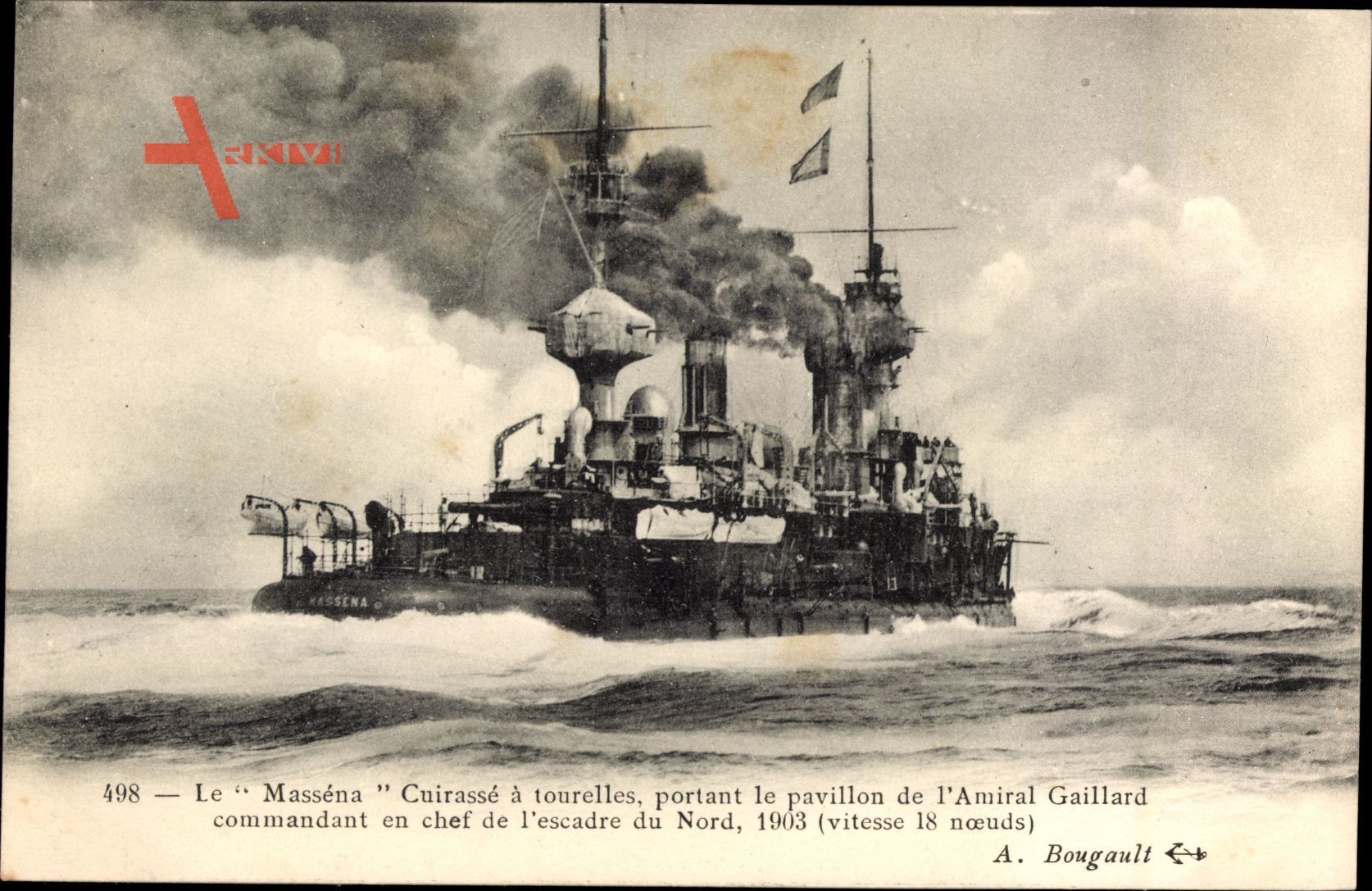 Französisches Kriegsschiff, Masséna, Cuirassé à tourelles
