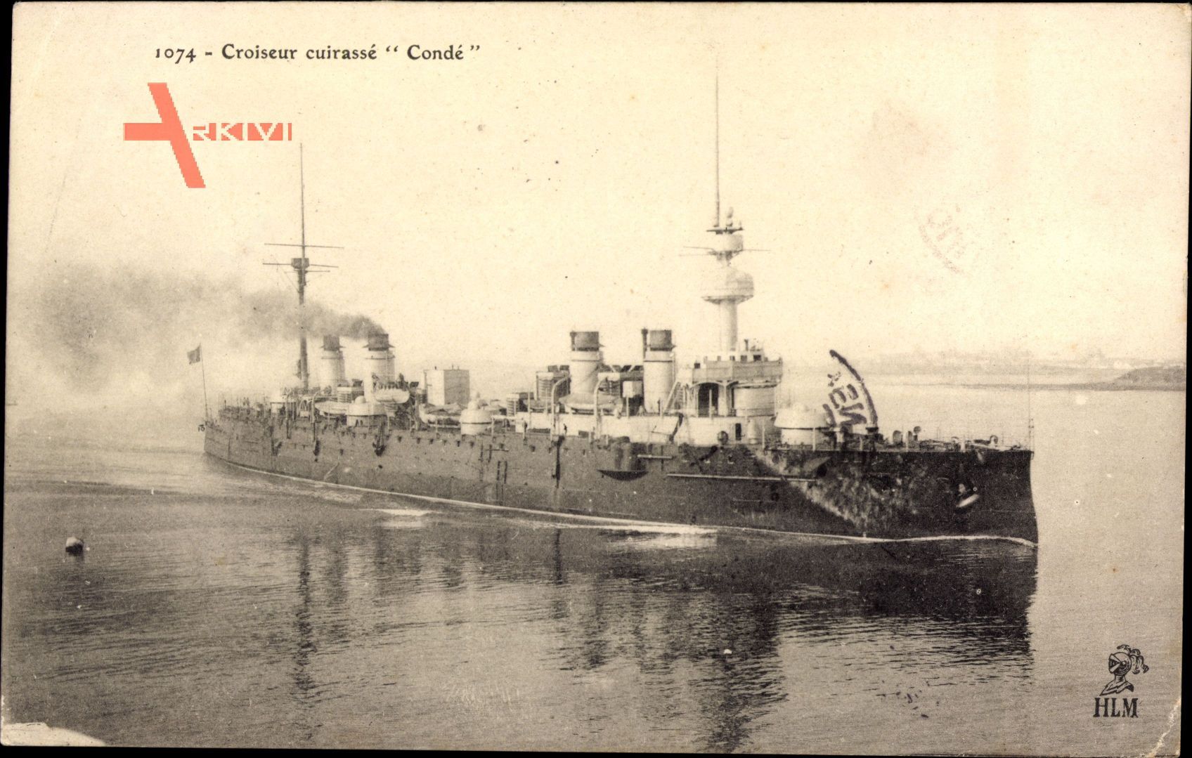 Französisches Kriegsschiff, Croiseur Cuirassé, Condé, Marine Militaire