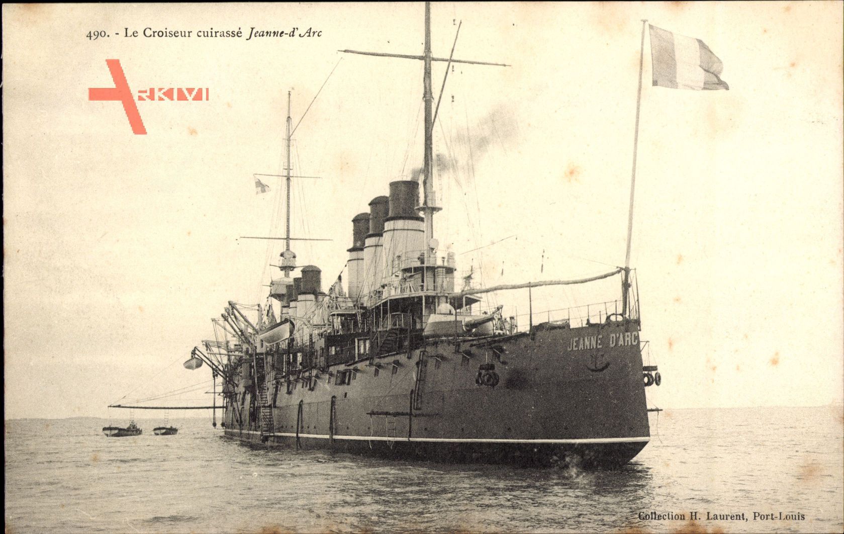 Französisches Kriegsschiff, Croiseur cuirassé, Jeanne dArc