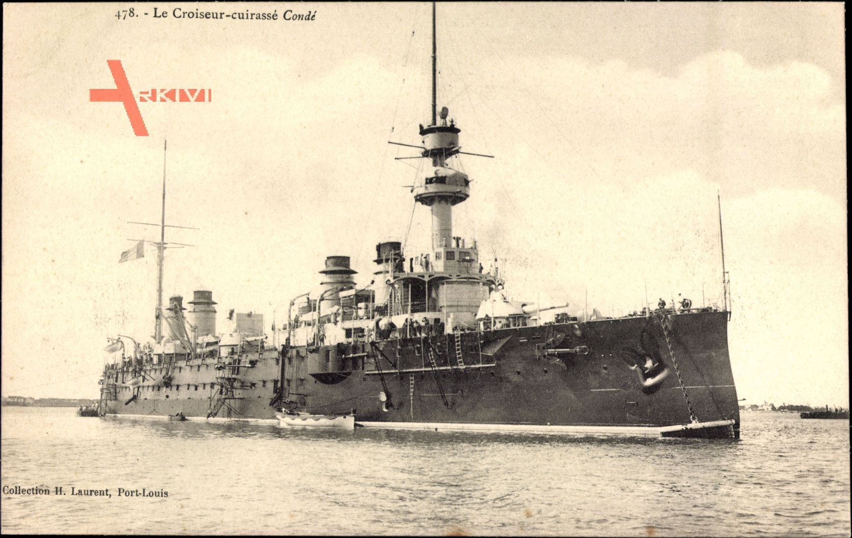 Französisches Kriegsschiff, Le Croiseur cuirassé, Condé