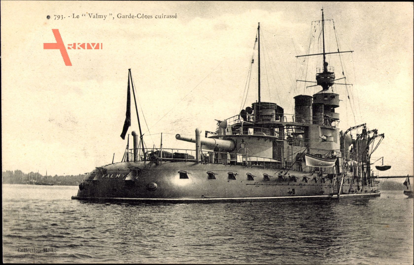 Französisches Kriegsschiff, Le Valmy, Garde Côtes cuirassé