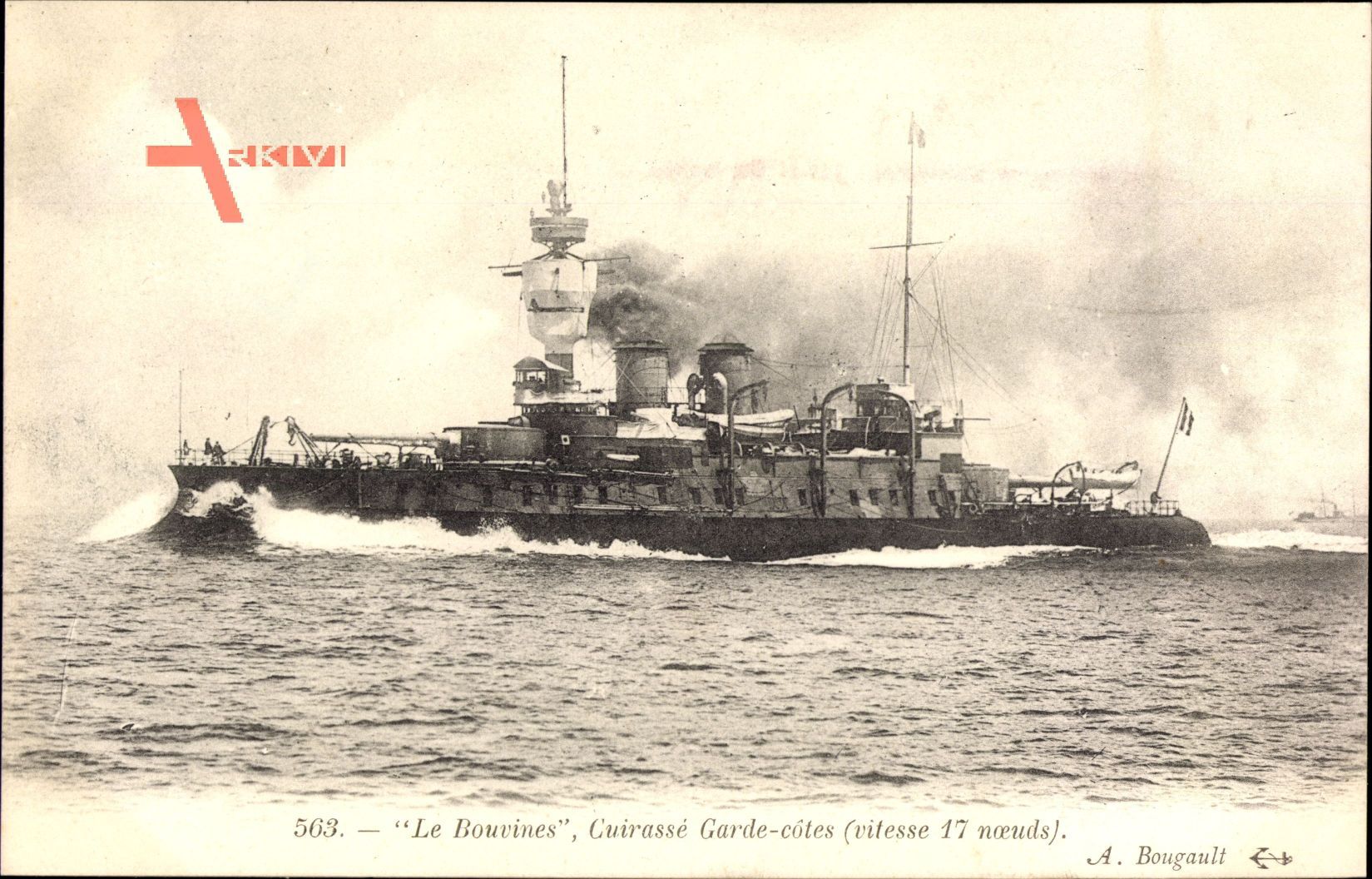 Französisches Kriegsschiff, Bouvines, Cuirassé Garde Côtes
