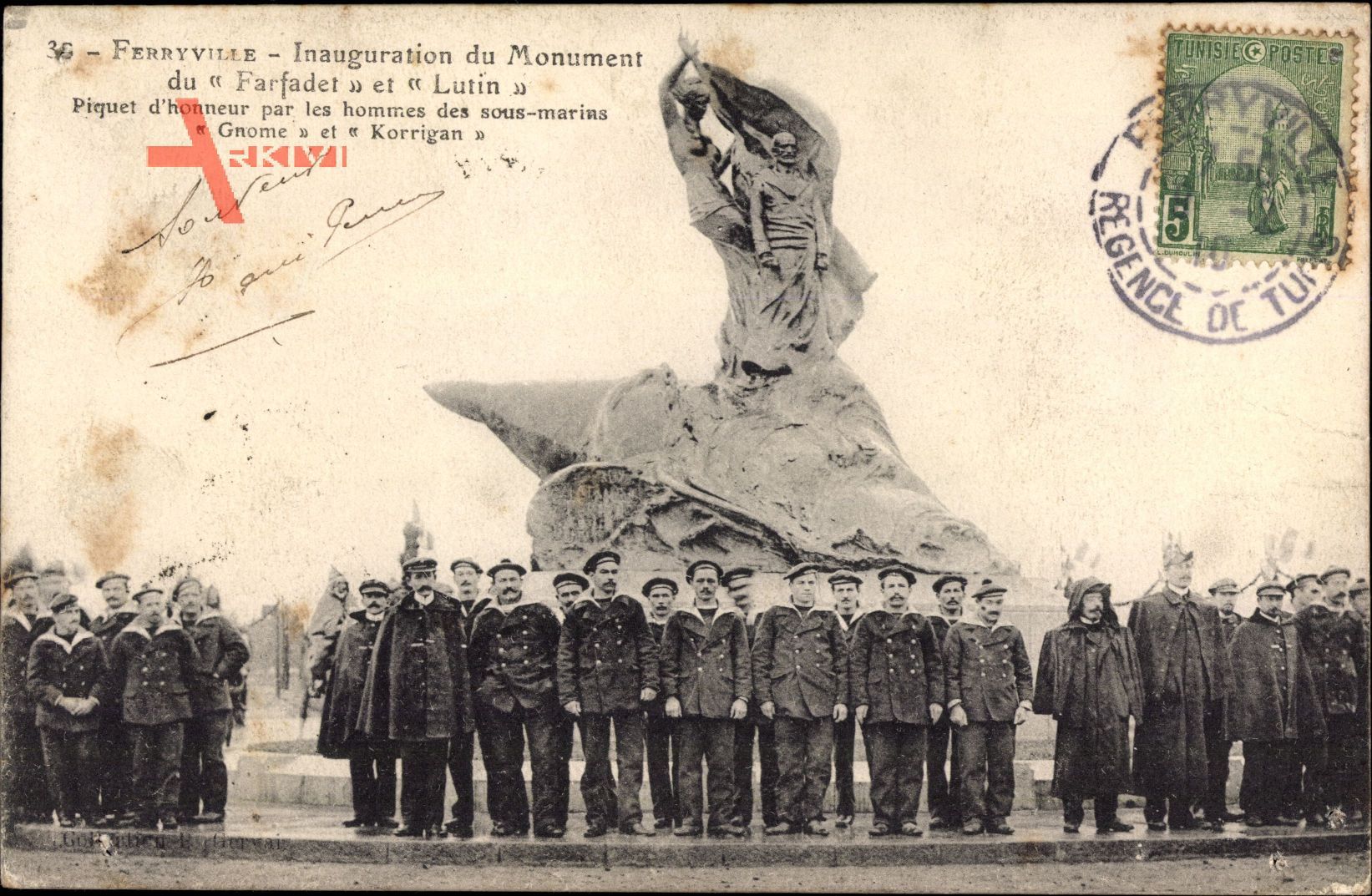 Ferryville Tunesien, Inauguration du Monument du Farfadet et Lutin