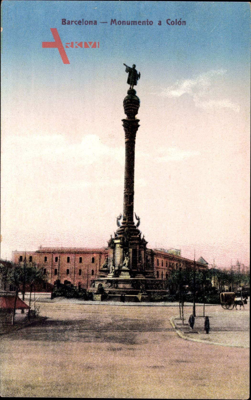 Barcelona Katalonien, Monumento a Colon, Denkmal