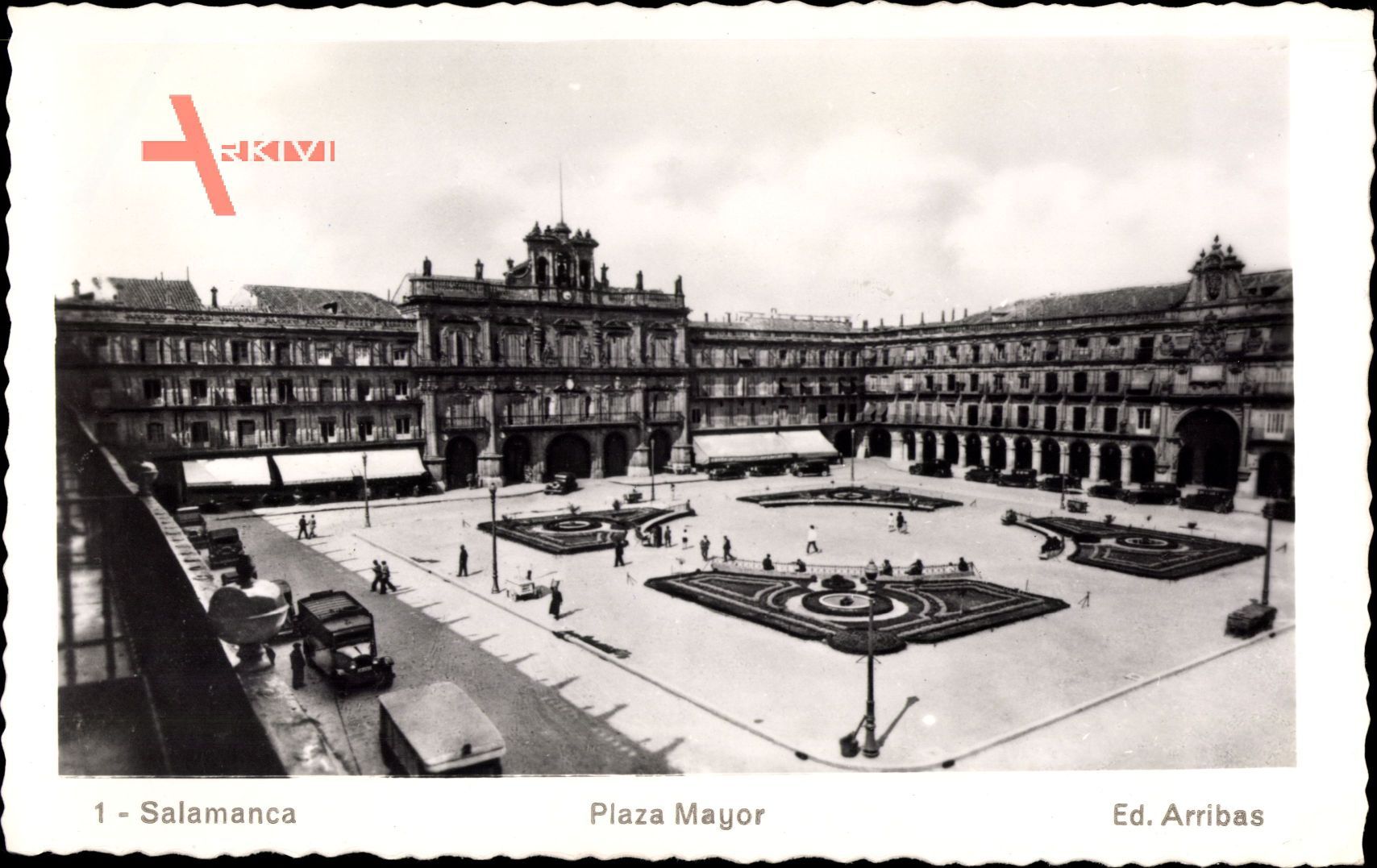 Salamanca Castilla y León, Plaza Mayor, Hauptplatz