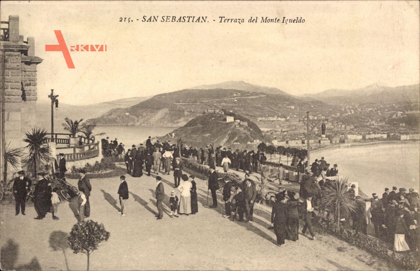 Donostia San Sebastián Baskenland, Terraza del Monte Igueldo