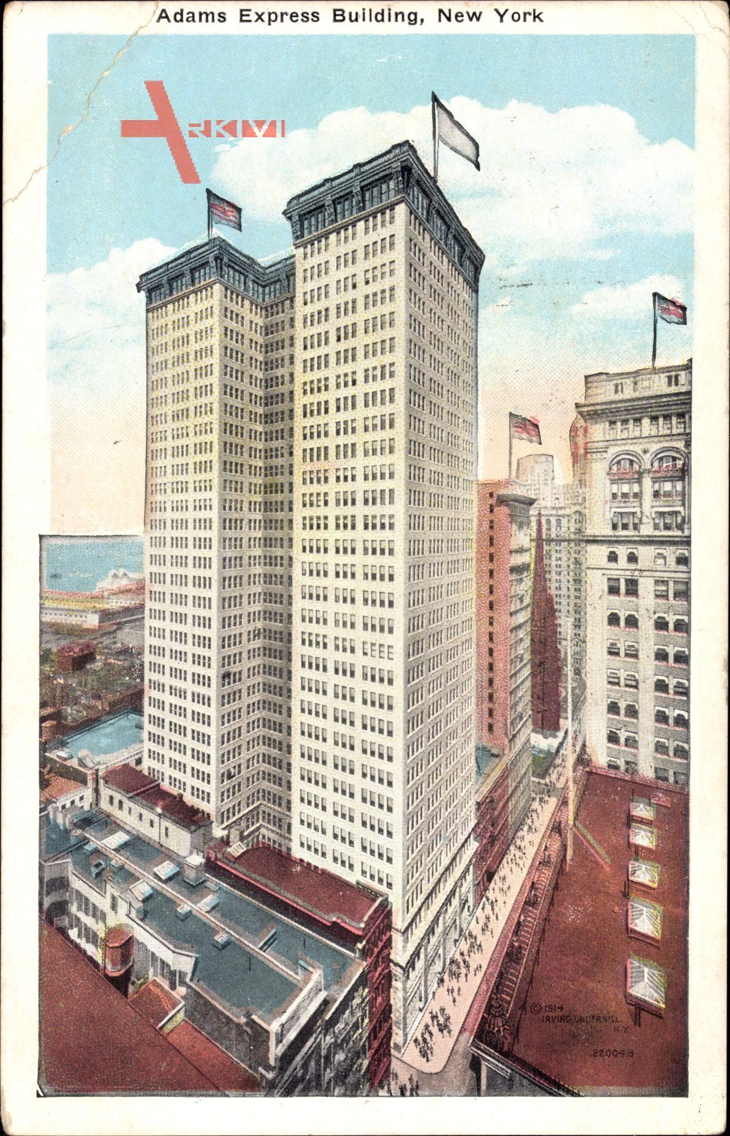 New York City USA, Adam Express Building, Hochhaus, Skyscraper