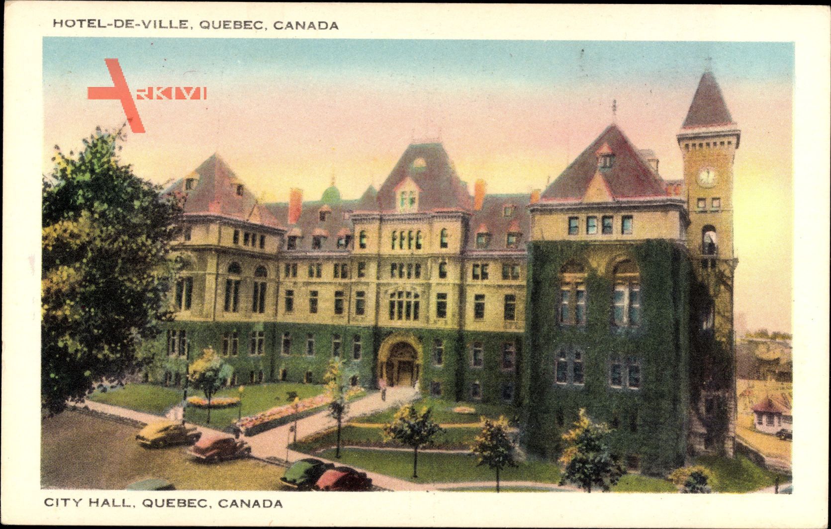 Quebec Kanada, City Hall, Hotel de Ville, Stadthaus