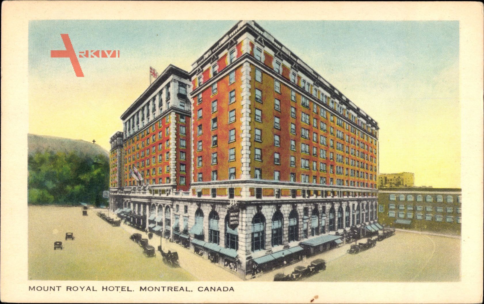 Montreal Québec Kanada, Mount Royal Hotel, Corner View