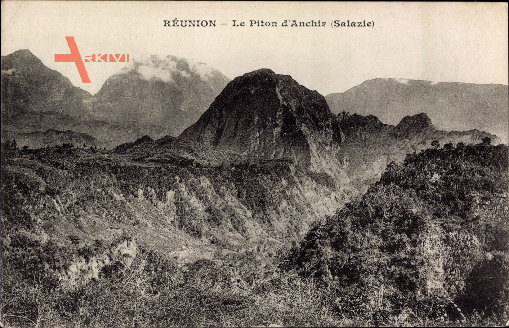 Réunion, Le Piton d'Achir, Salazie, Berggipfel, Gebirge