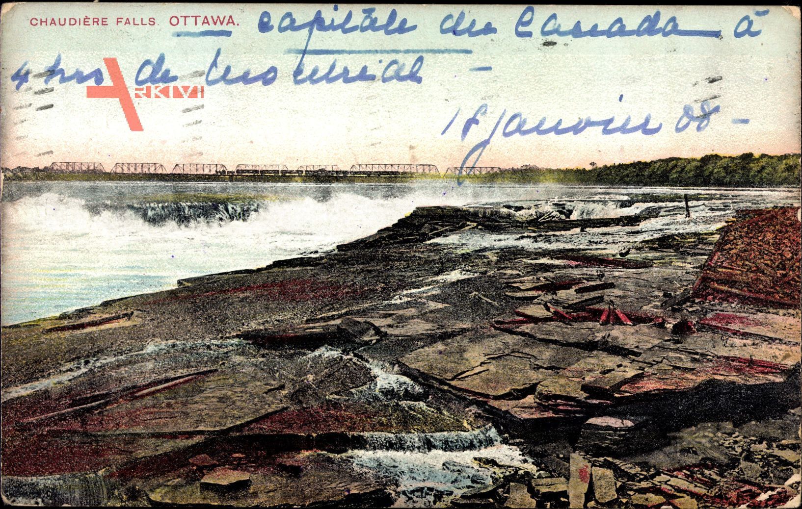 Ottawa Ontario Kanada, Chaudière Falls, Wasserfälle