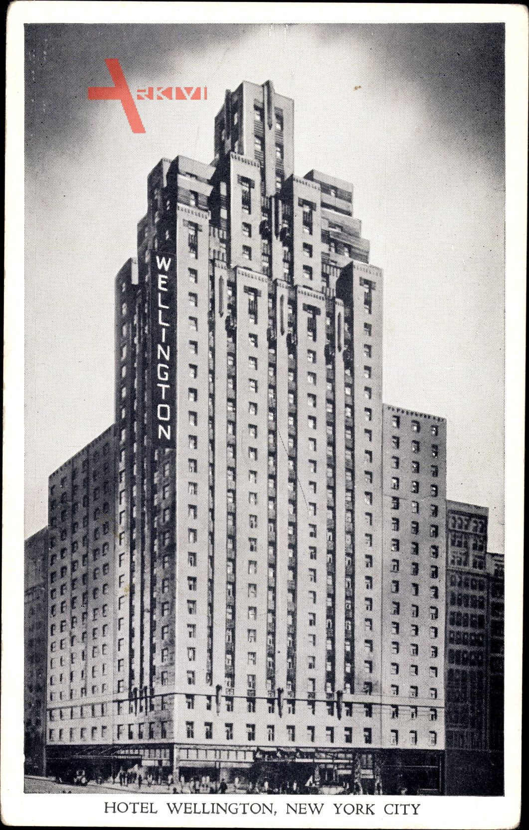New York City USA, Hotel Wellington, Skyscraper, Hochhaus
