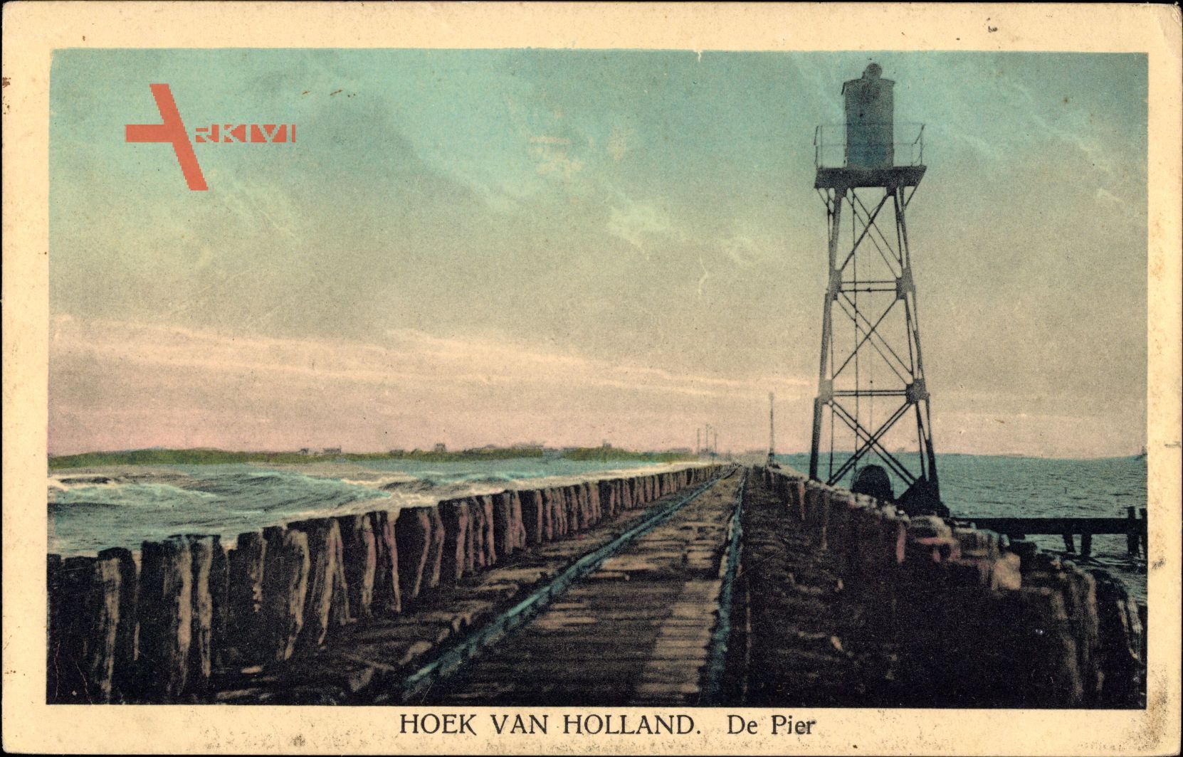Hoek van Holland Rotterdam Südholland, De Pier, Hafen, Turm