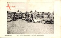 Marokko, Colonne de Beniouarin, le Parc de lAdministration, Soldaten