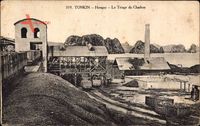 Hongay Tonkin Vietnam, Le Triage du Charbon, Kohlenlager