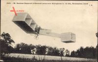 Santos Dumont sélevant avec son Aéroplane No 14, Novembre 1906
