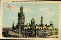 Ottawa Ontario Kanada, West Block, Parliament Buildings
