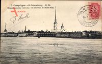 Sankt Petersburg Russland, La forteresse de Pierre Paul, Fluss, Festung