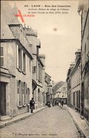 Laon Aisne, Rue des Casernes, Ancienne Maison de refuge de l'Abbaye