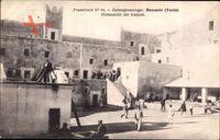 Monastir Tunesien, Gefangenenlager, Hofansicht der Kasbah